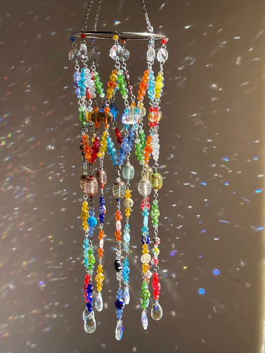 Rainbow Maker Colorful Crystal Mobile