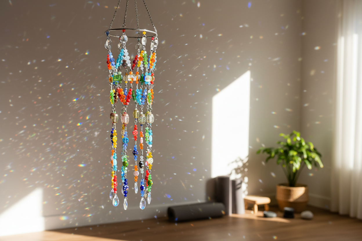 Rainbow Maker Colorful Crystal Mobile