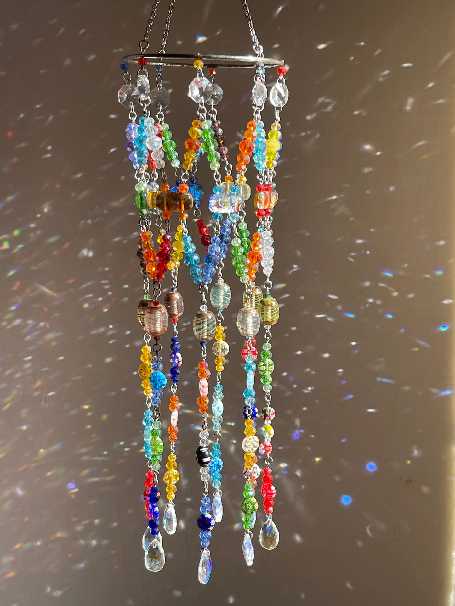 Rainbow Maker Colorful Crystal Mobile