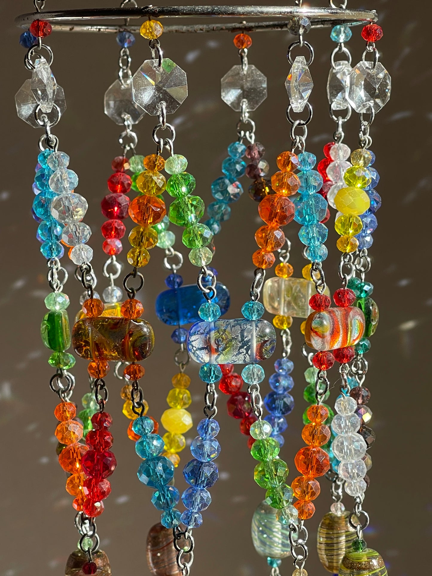 Rainbow Maker Colorful Crystal Mobile