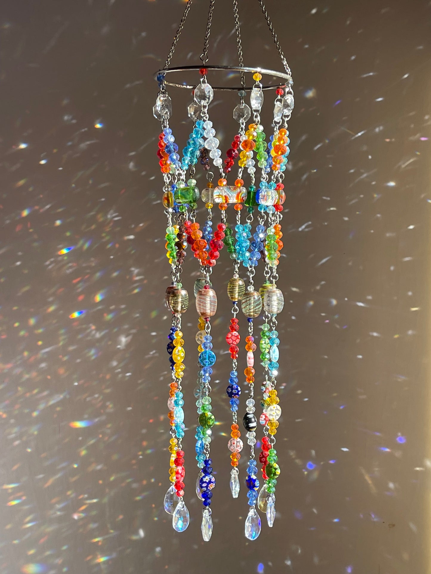 Rainbow Maker Colorful Crystal Mobile