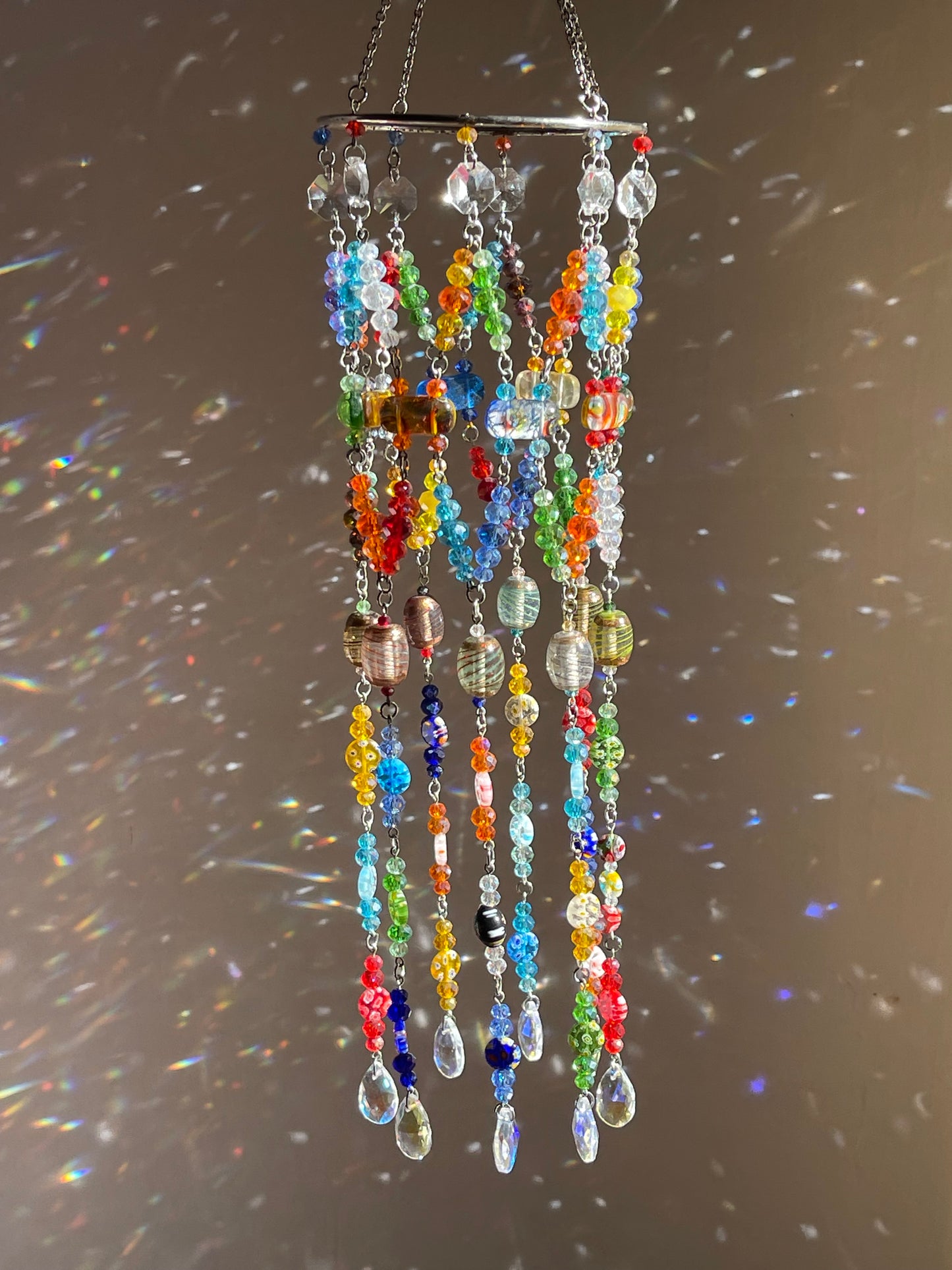 Rainbow Maker Colorful Crystal Mobile