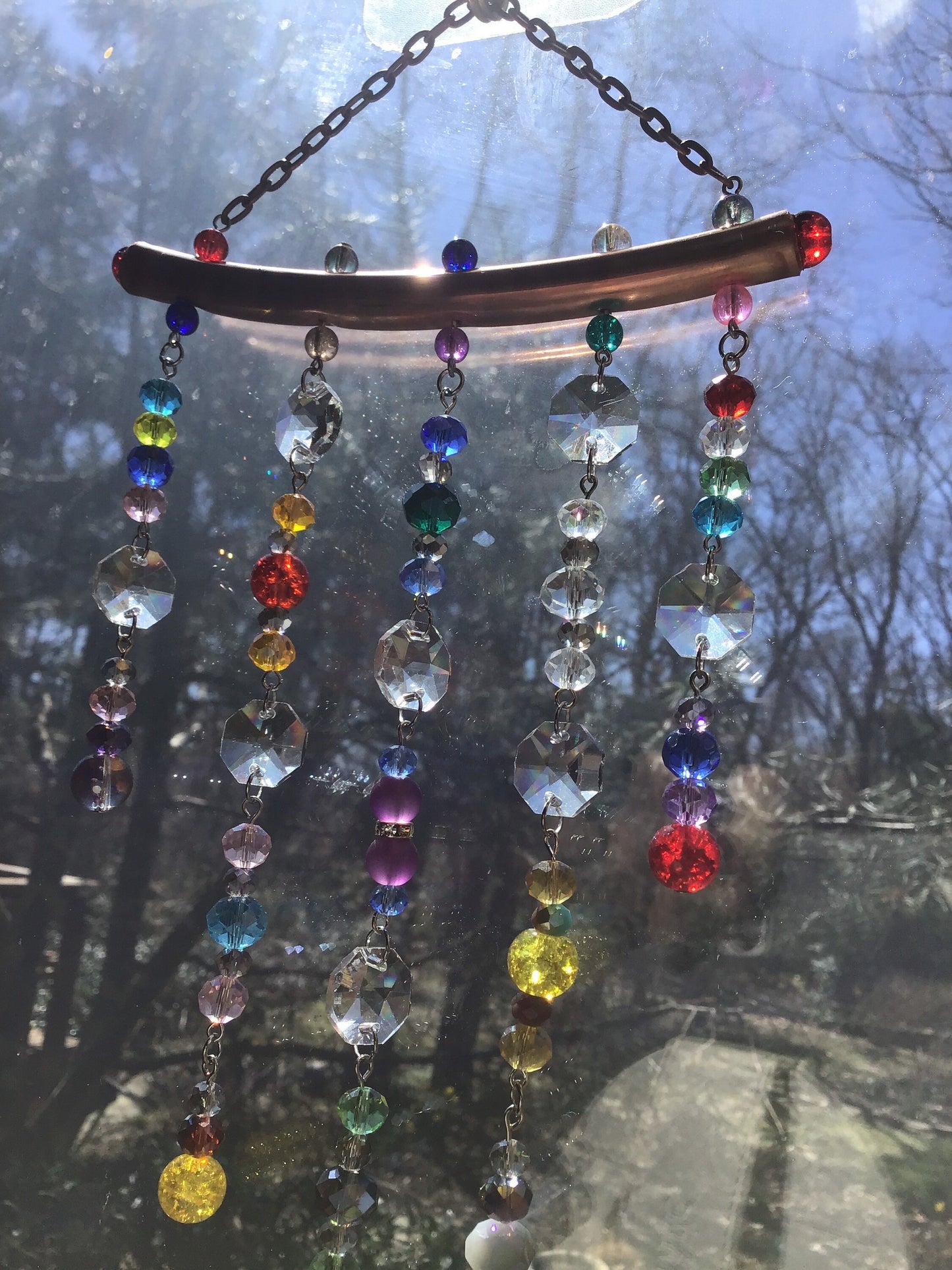 Rainbow Maker Crystal Small Sun Catcher for Windows