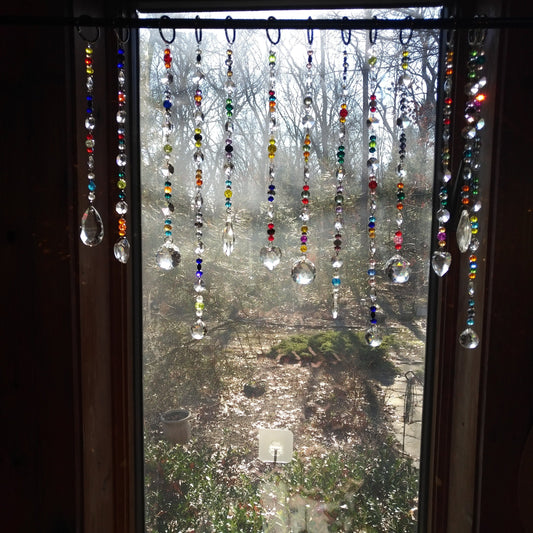 Create Your Own Crystal Beaded Curtain