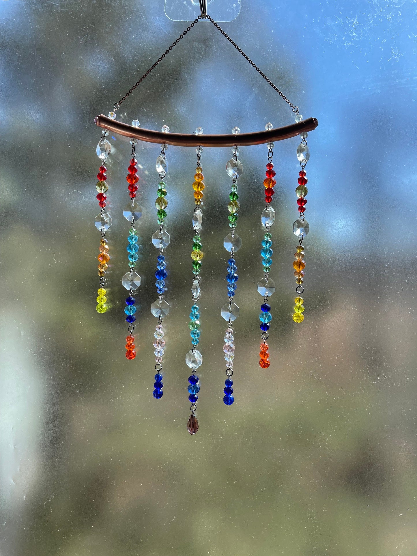 Sun Catcher for Windows Colorful Prism Crystals